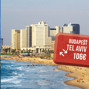Spiatočné letenky do Tel Avivu od 106€
