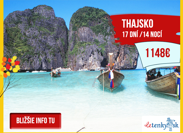 Jesenná dovolenka v Thajsku  - 17 dní už od 1148€