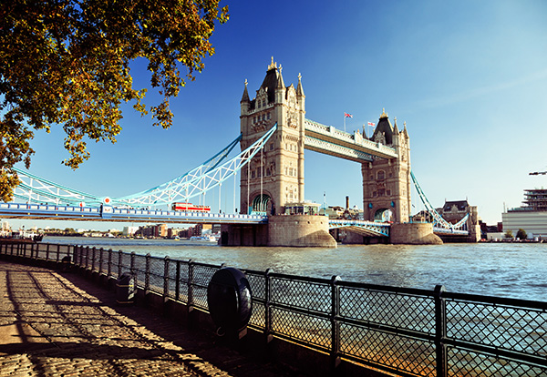 Londýn lacné letenky bridge