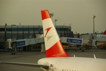 lietadlo spoločnosti Austrian Airlines