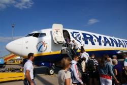 lietadlo spoločnosti Ryanair