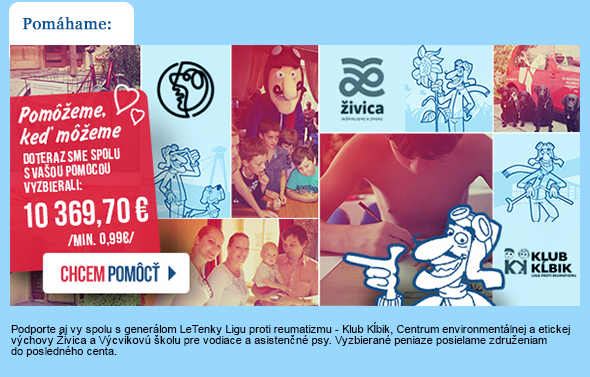 Podporte 0,99 € združenia z projektu Pomáhame Letenky.sk