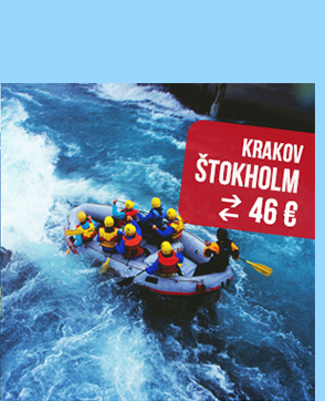 Spiatočná letenka Krakov – Štokholm 46 €