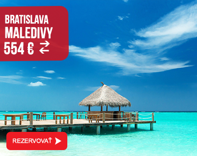 Obojsmerná letenka z Bratislavy na Maldivy za 554 €