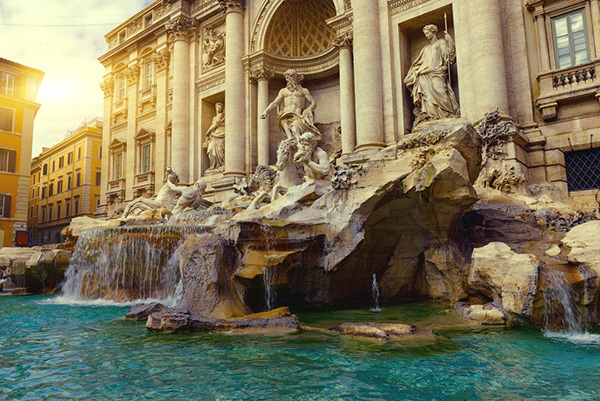 Fontana di trevi - rim