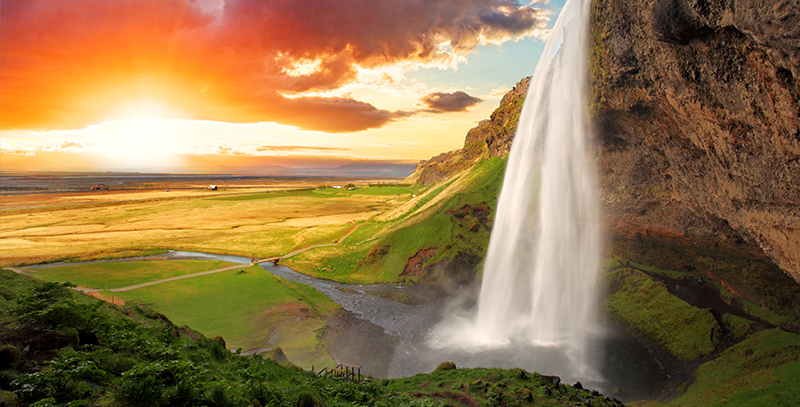 Seljalandsfoss na Islande