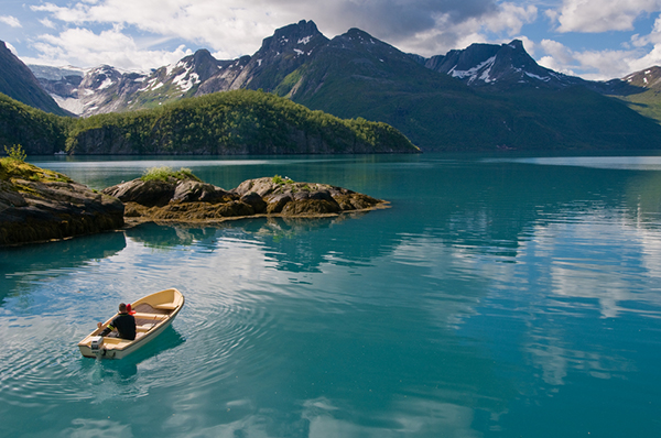 fjordy v norsku